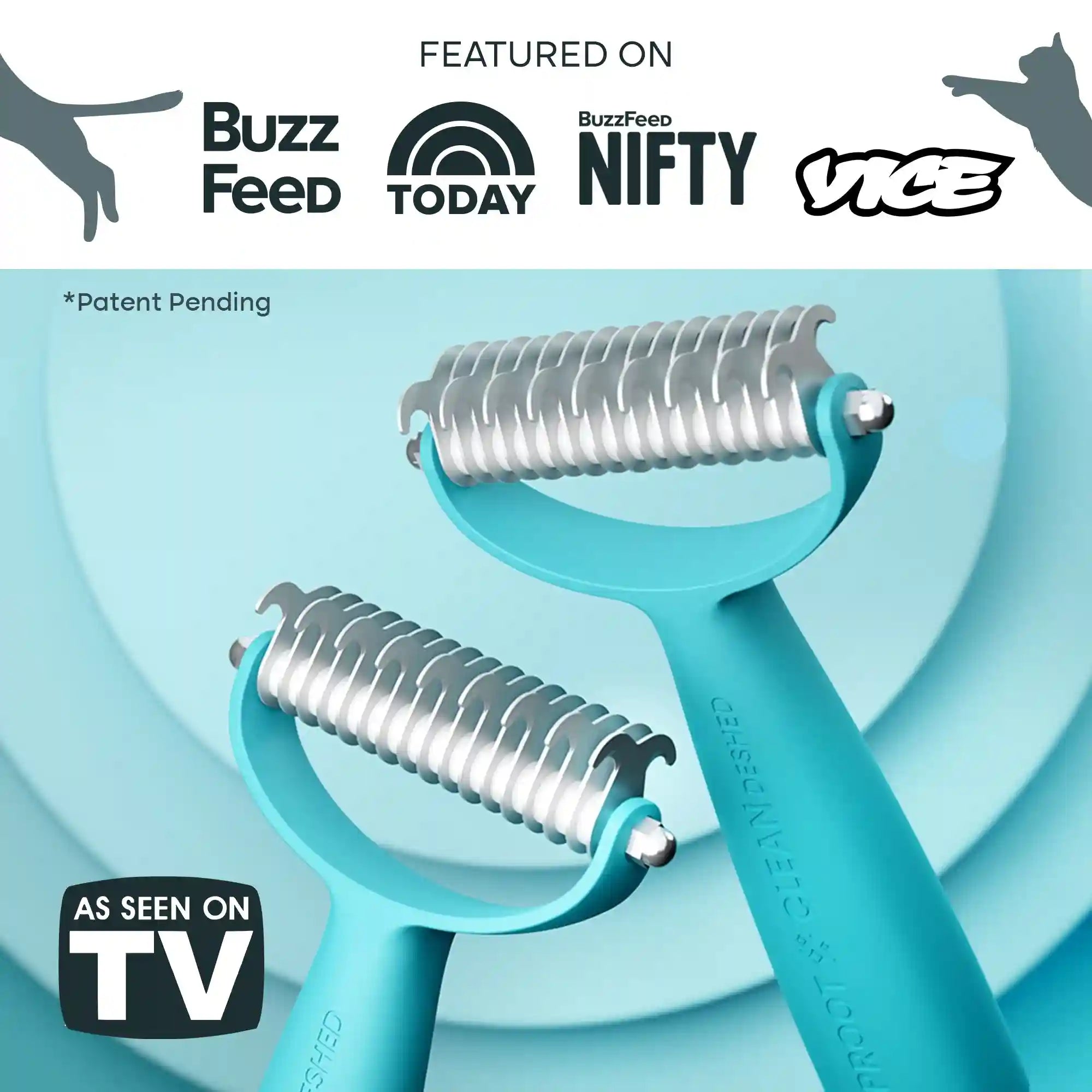 Uproot Cat and Dog Brush